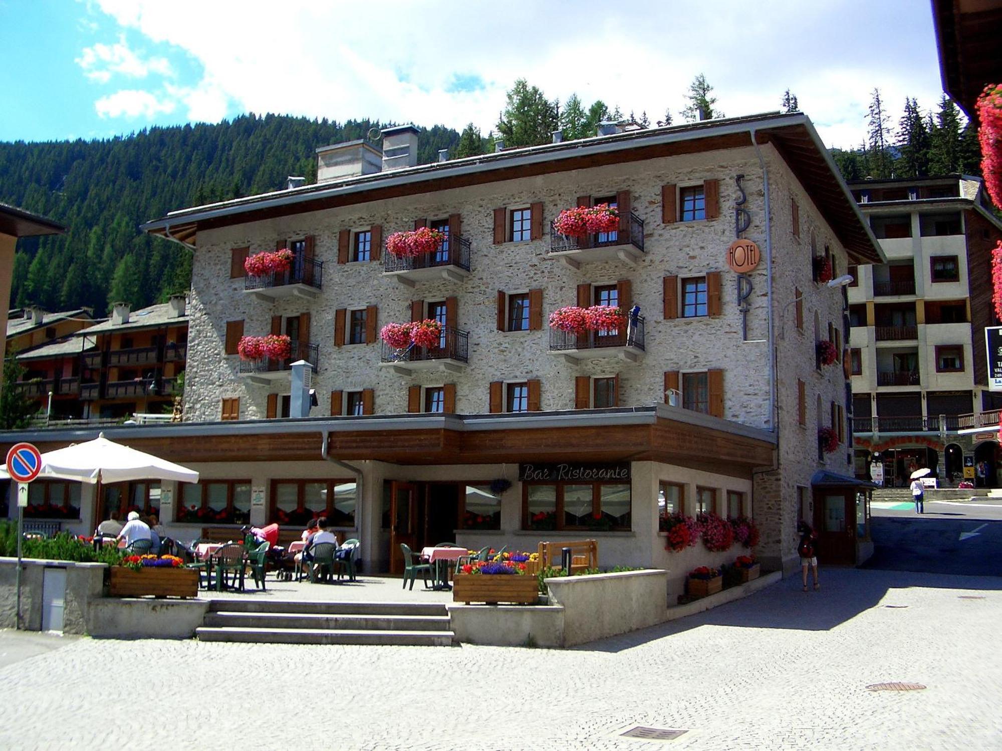 Hotel Sport Santa Caterina Valfurva Buitenkant foto